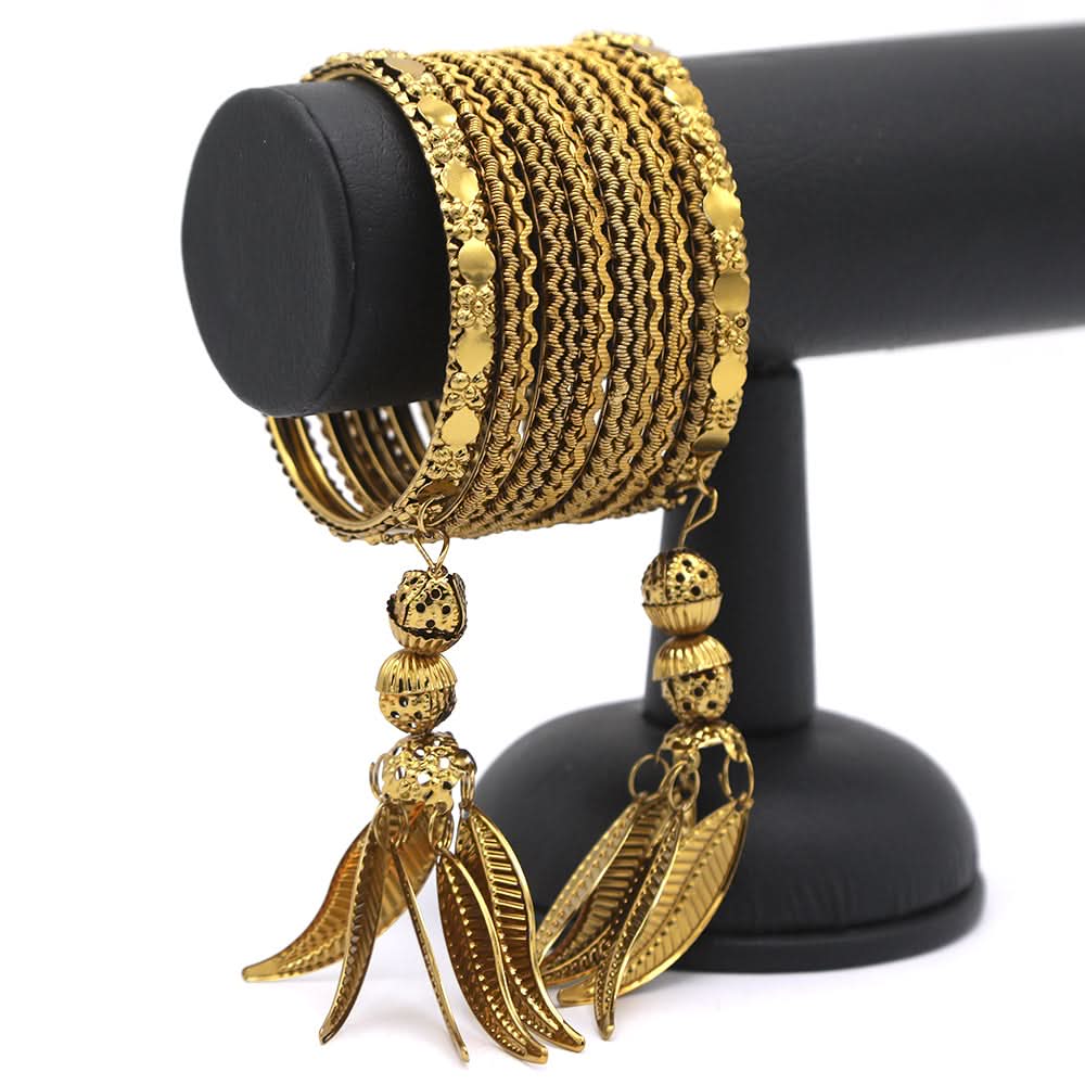 Women's Bangles - Golden, Women, Bangles & Bracelets, Chase Value, Chase Value