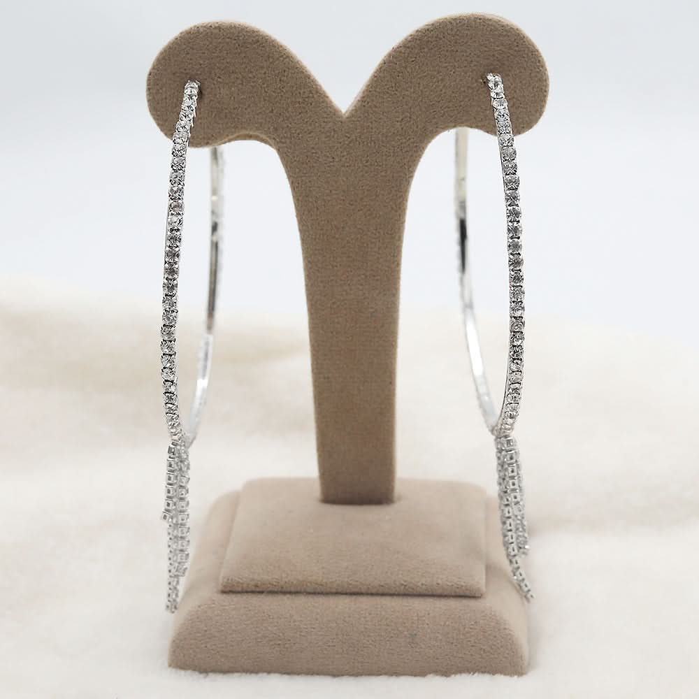 Women's Earrings - Silver, Women, Earrings & Tops, Chase Value, Chase Value
