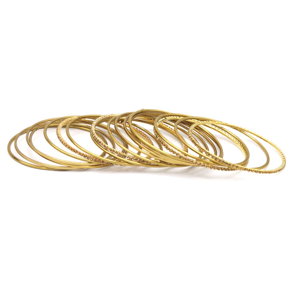 Women's Bangles - Golden, Women, Bangles & Bracelets, Chase Value, Chase Value