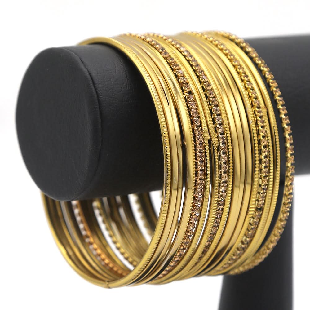 Women's Bangles - Golden, Women, Bangles & Bracelets, Chase Value, Chase Value