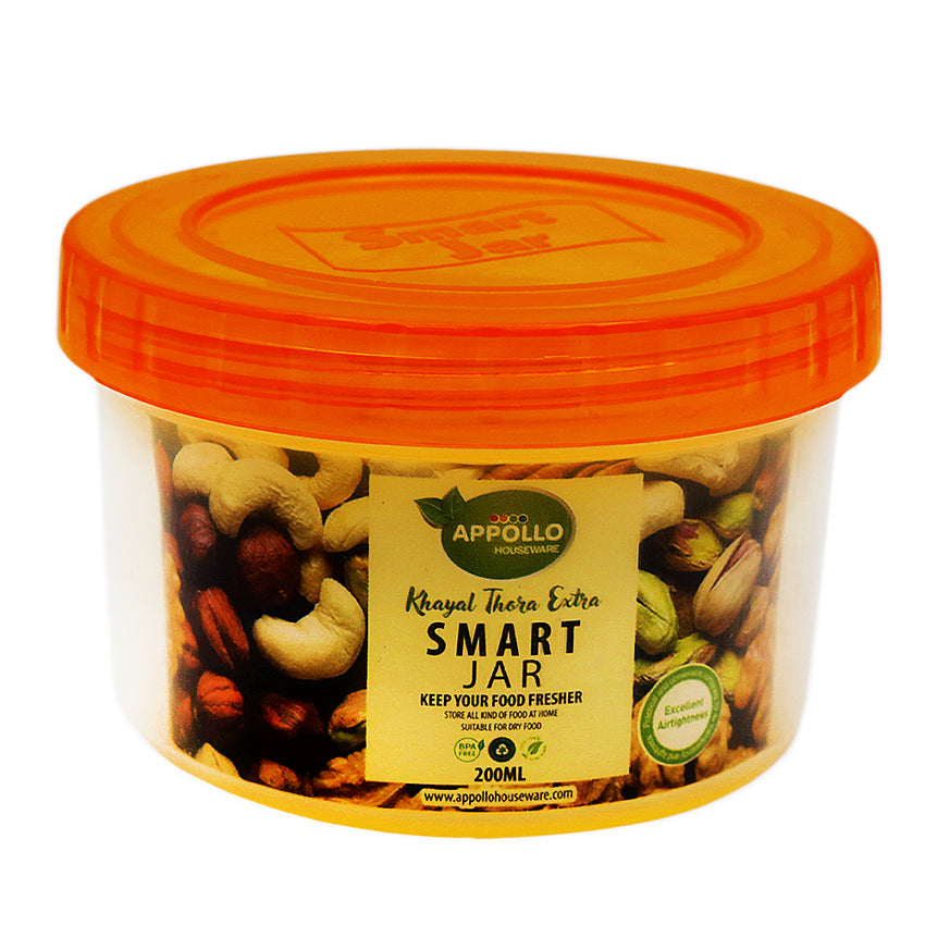 Smart Jar Mini 200ml - Orange, Home & Lifestyle, Storage Boxes, Chase Value, Chase Value
