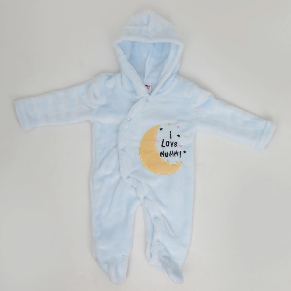 Newborn Unisex Romper - Blue, Kids, NB Girls Rompers, Kids, NB Boys Rompers, Chase Value, Chase Value