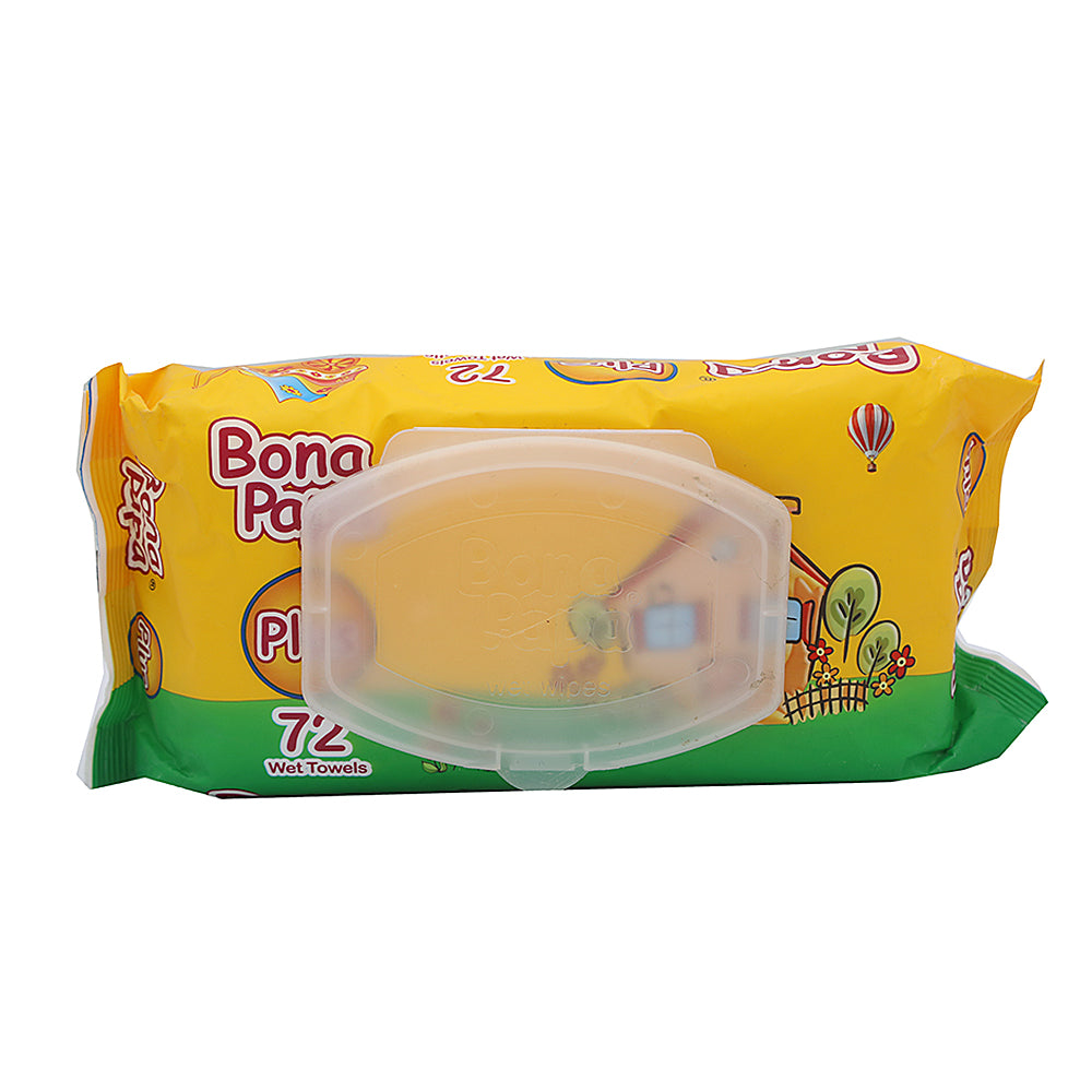 Bona Papa Plus Wipes 72 Pcs - Multi, Kids, Diapers & Wipes, Chase Value, Chase Value