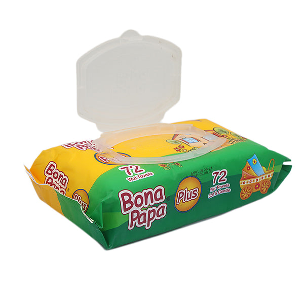 Bona Papa Plus Wipes 72 Pcs - Multi, Kids, Diapers & Wipes, Chase Value, Chase Value