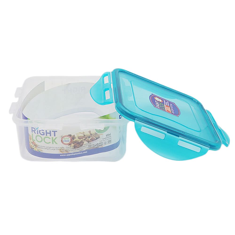 Right Lock Food Keeper Medium - Blue, Home & Lifestyle, Storage Boxes, Chase Value, Chase Value