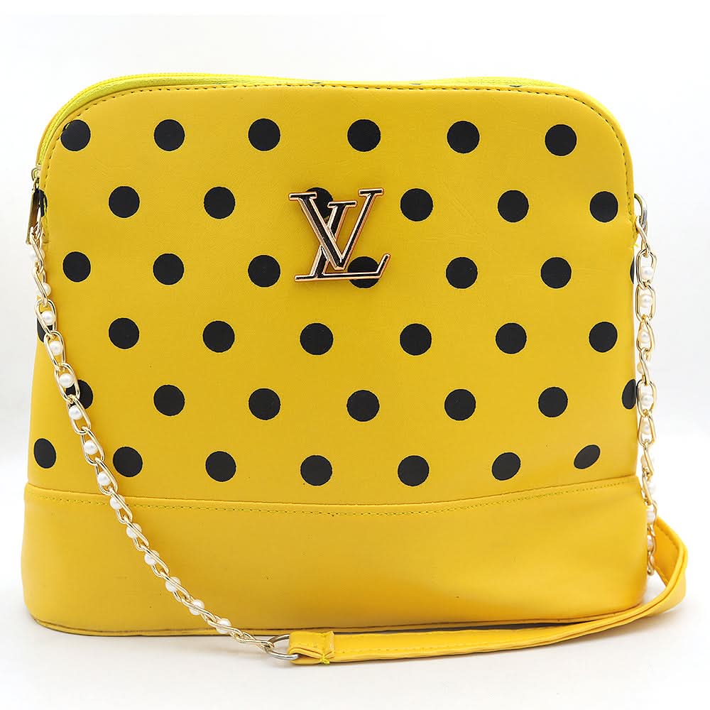 Women's Shoulder Bag 9146 - Yellow, Women, Bags, Chase Value, Chase Value