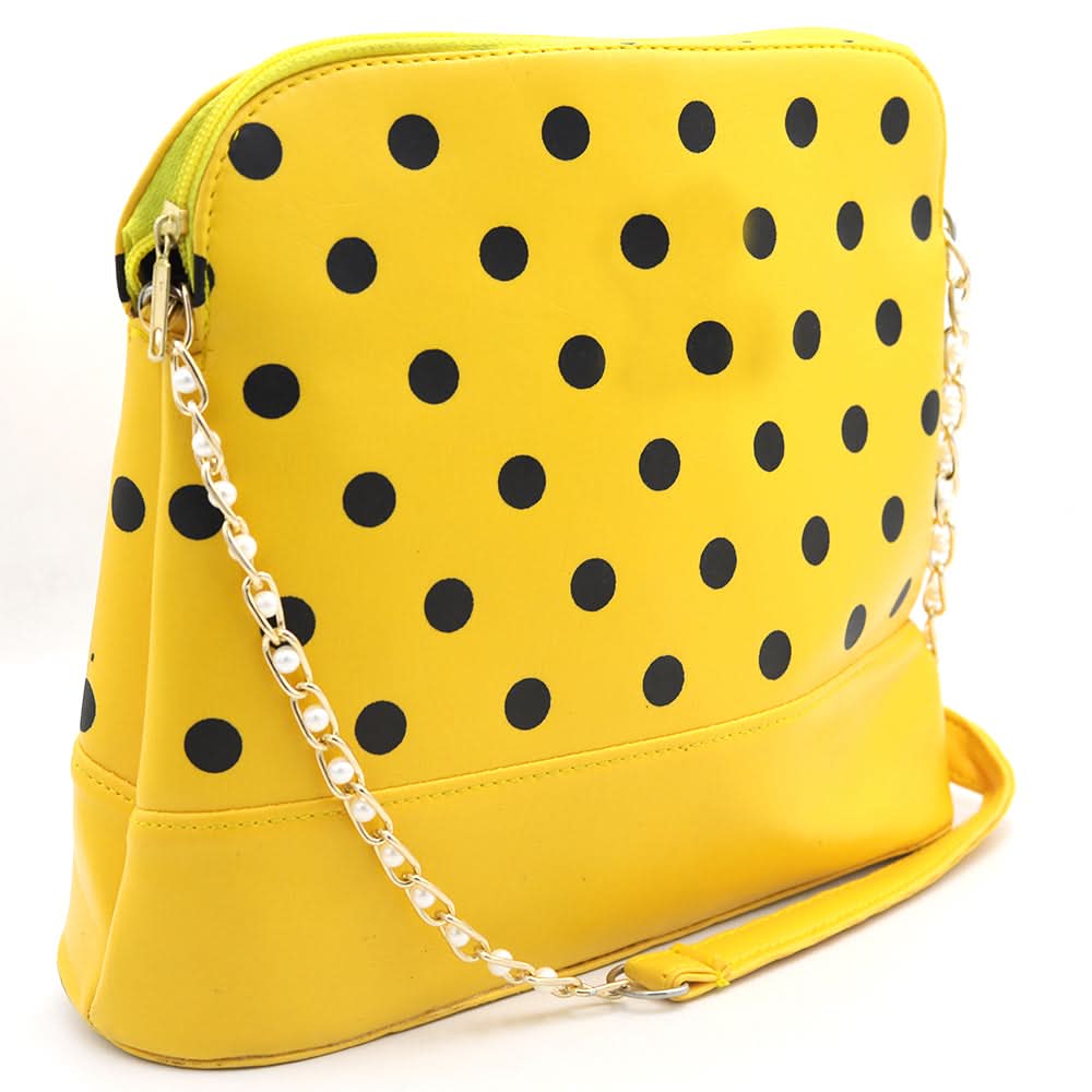 Women's Shoulder Bag 9146 - Yellow, Women, Bags, Chase Value, Chase Value
