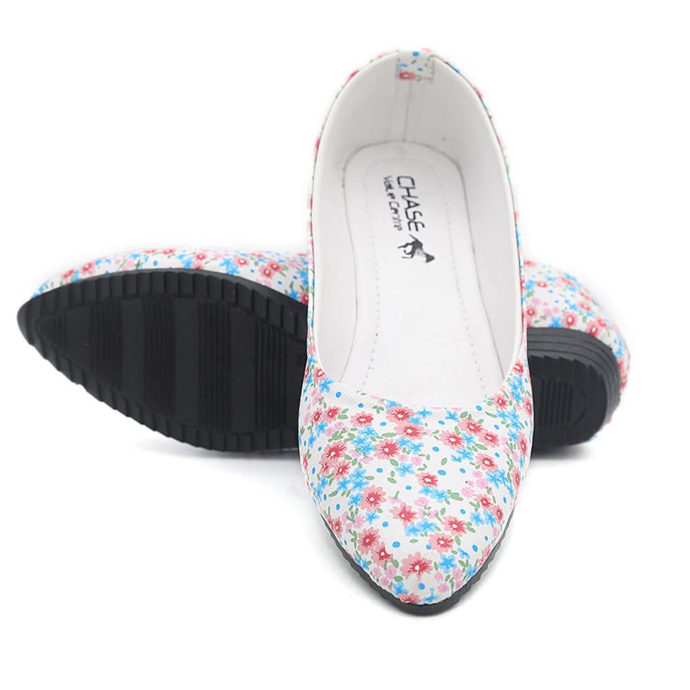 Women's Fancy Pumps 104-B - White, Women, Pumps, Chase Value, Chase Value