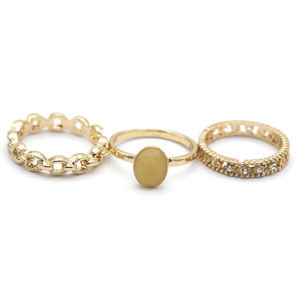 Women's Ring 3Pc - Fawn, Women, Finger Rings, Chase Value, Chase Value