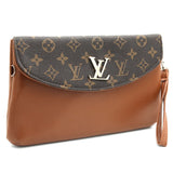 Women's Clutch K-2069 - Brown, Women, Clutches, Chase Value, Chase Value