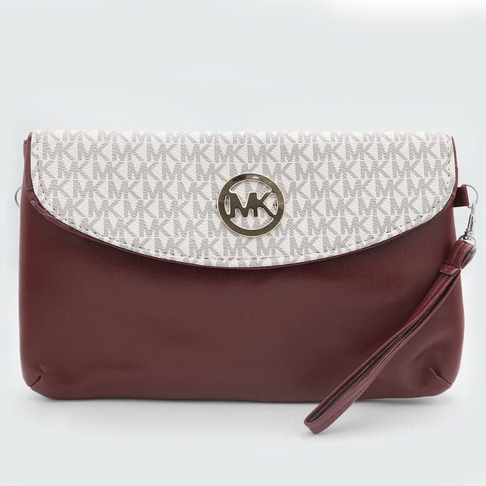 Women's Clutch K-2069 - Maroon, Women, Clutches, Chase Value, Chase Value