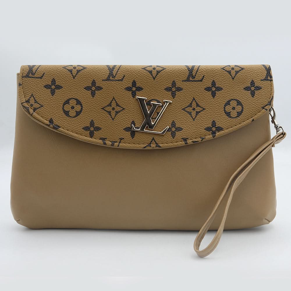 Women's Clutch K-2069 - Beige, Women, Clutches, Chase Value, Chase Value