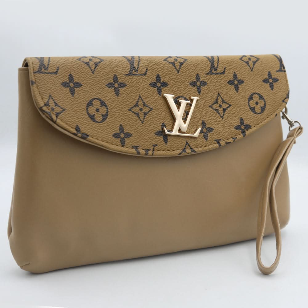 Women's Clutch K-2069 - Beige, Women, Clutches, Chase Value, Chase Value