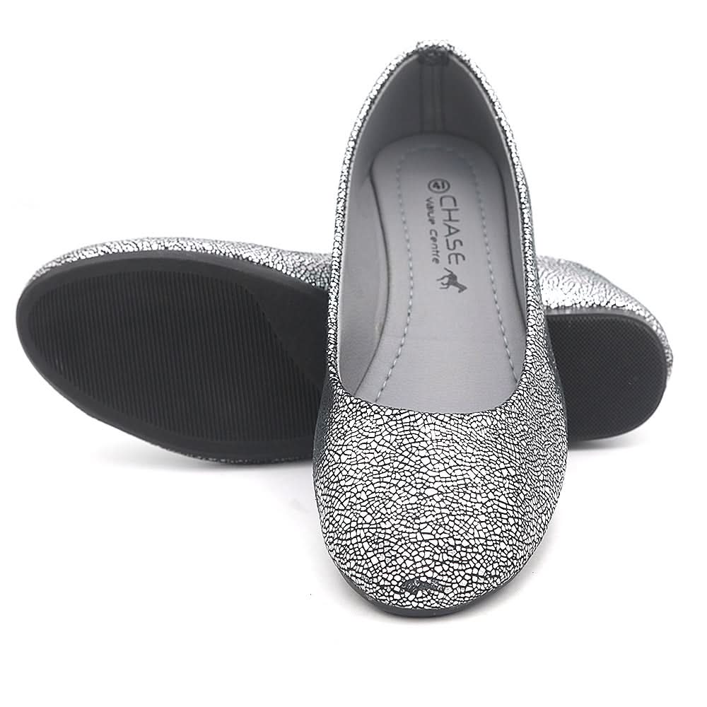 Women's Fancy Pumps 1915-B - Silver, Women, Pumps, Chase Value, Chase Value