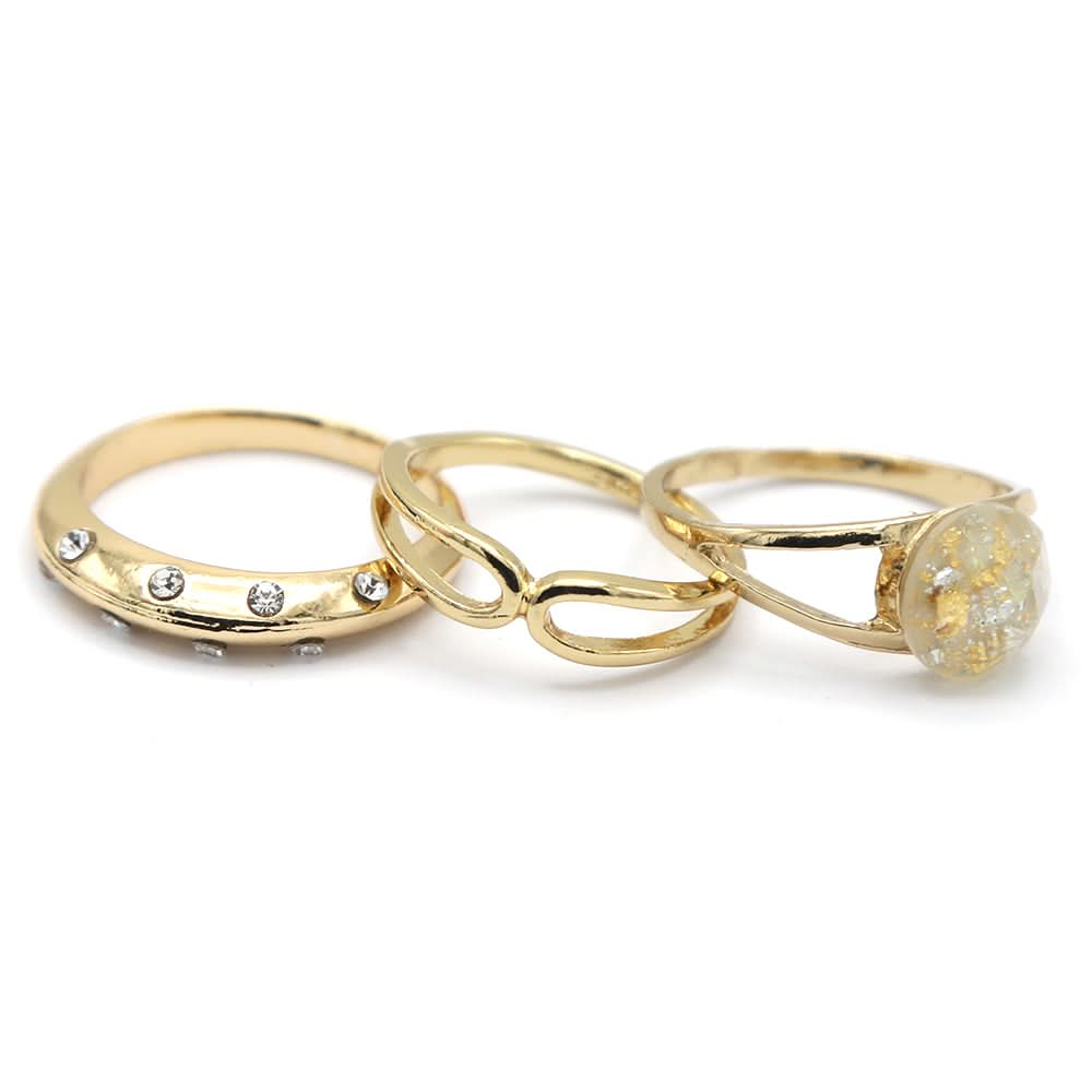 Women's Ring 3Pc - Fawn, Women, Finger Rings, Chase Value, Chase Value