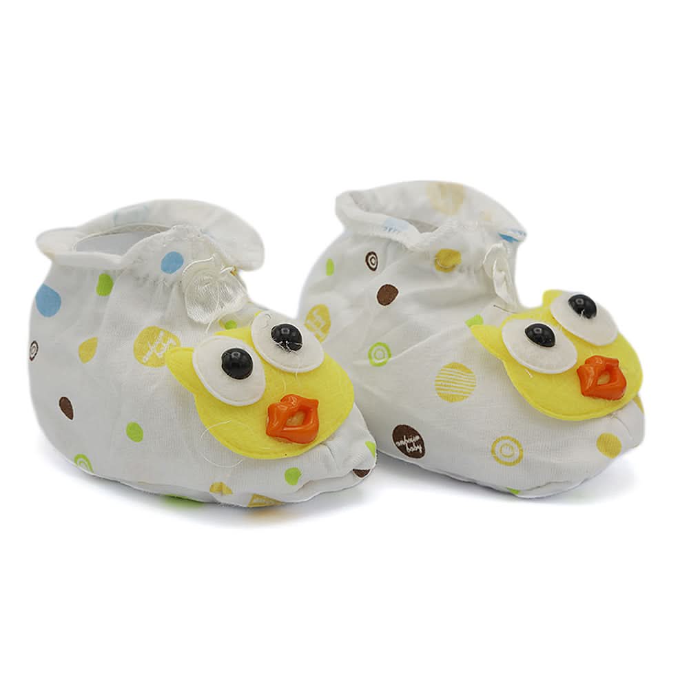 Newborn Booties Junior - Yellow, Kids, New Born Shoes And Socks, Chase Value, Chase Value