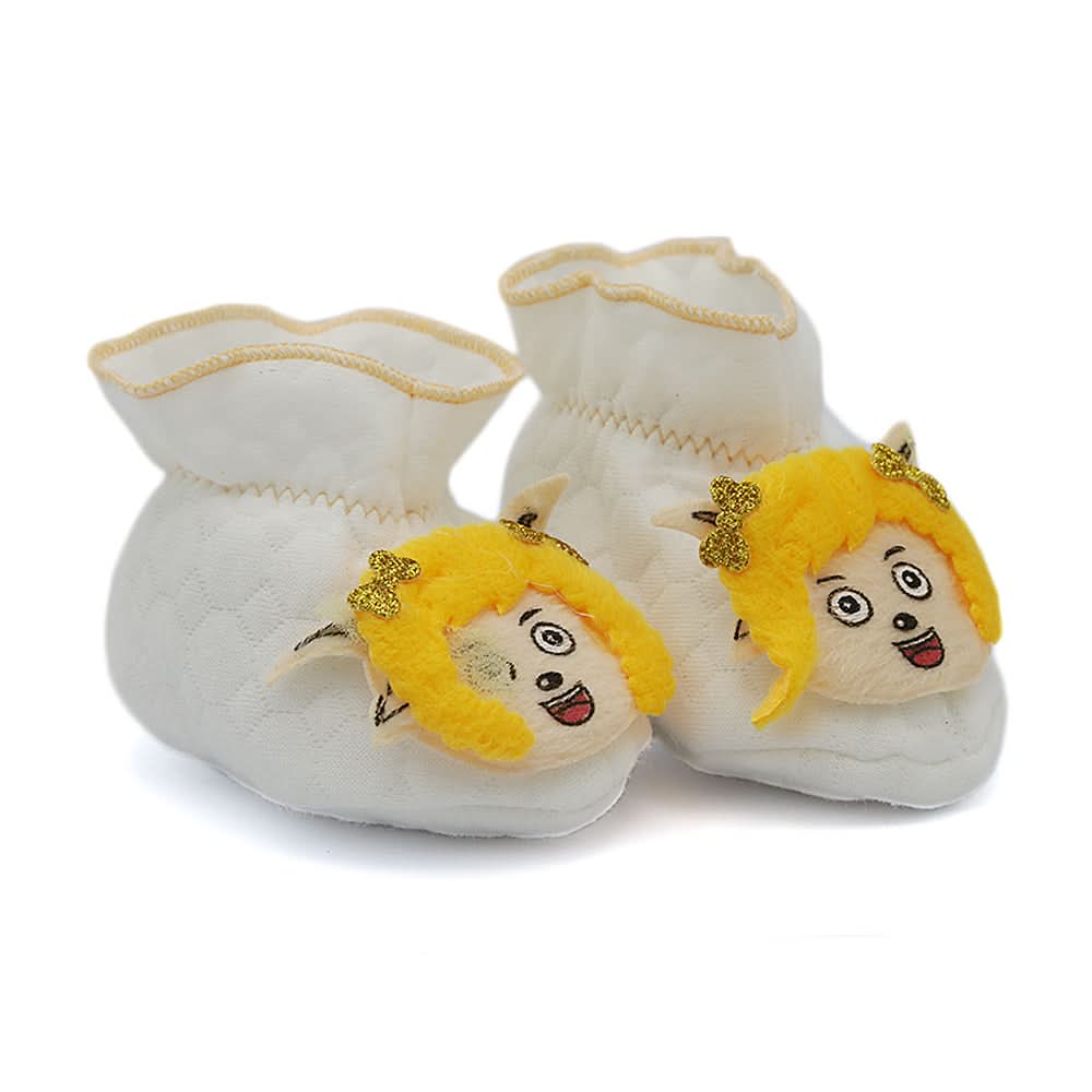 Newborn Booties Junior - Yellow, Kids, New Born Shoes And Socks, Chase Value, Chase Value