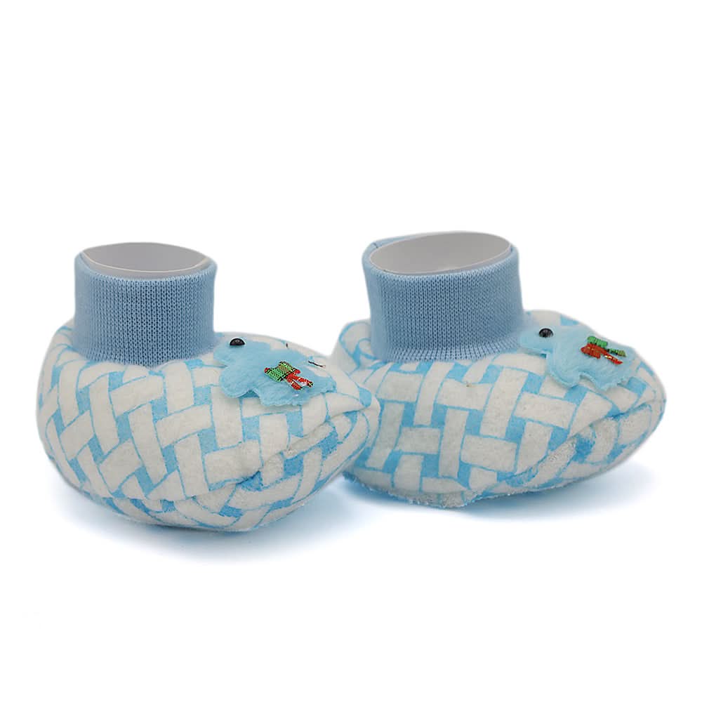 Newborn Booties - Blue, Kids, New Born Shoes And Socks, Chase Value, Chase Value