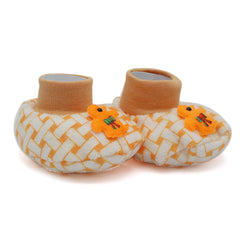 Newborn Booties - Orange, Kids, New Born Shoes And Socks, Chase Value, Chase Value