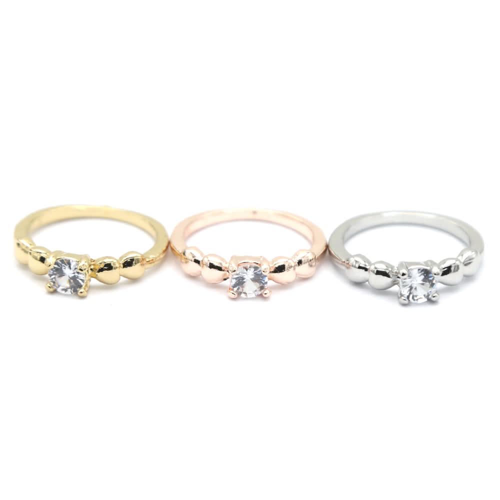 Women's Ring 3Pc - Multi, Women, Finger Rings, Chase Value, Chase Value