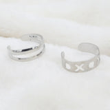 Women's Locket Set With Two Rings - Silver, Women, Chains & Lockets, Chase Value, Chase Value