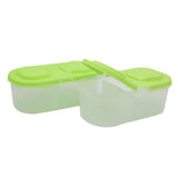 Splash Food Container - Pack of 2 - Green, Home & Lifestyle, Storage Boxes, Chase Value, Chase Value