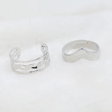 Women's Locket Set With Two Rings - Silver, Women, Chains & Lockets, Chase Value, Chase Value