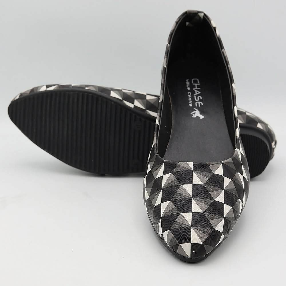 Women's Pump (106-T) - Black, Women, Pumps, Chase Value, Chase Value