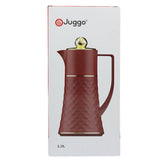 Jaggo Vacuum Flask Sparkle 1 LTR JT16-100 - Maroon, Home & Lifestyle, Glassware & Drinkware, Chase Value, Chase Value