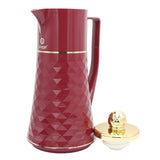 Jaggo Vacuum Flask Sparkle 1 LTR JT16-100 - Maroon, Home & Lifestyle, Glassware & Drinkware, Chase Value, Chase Value