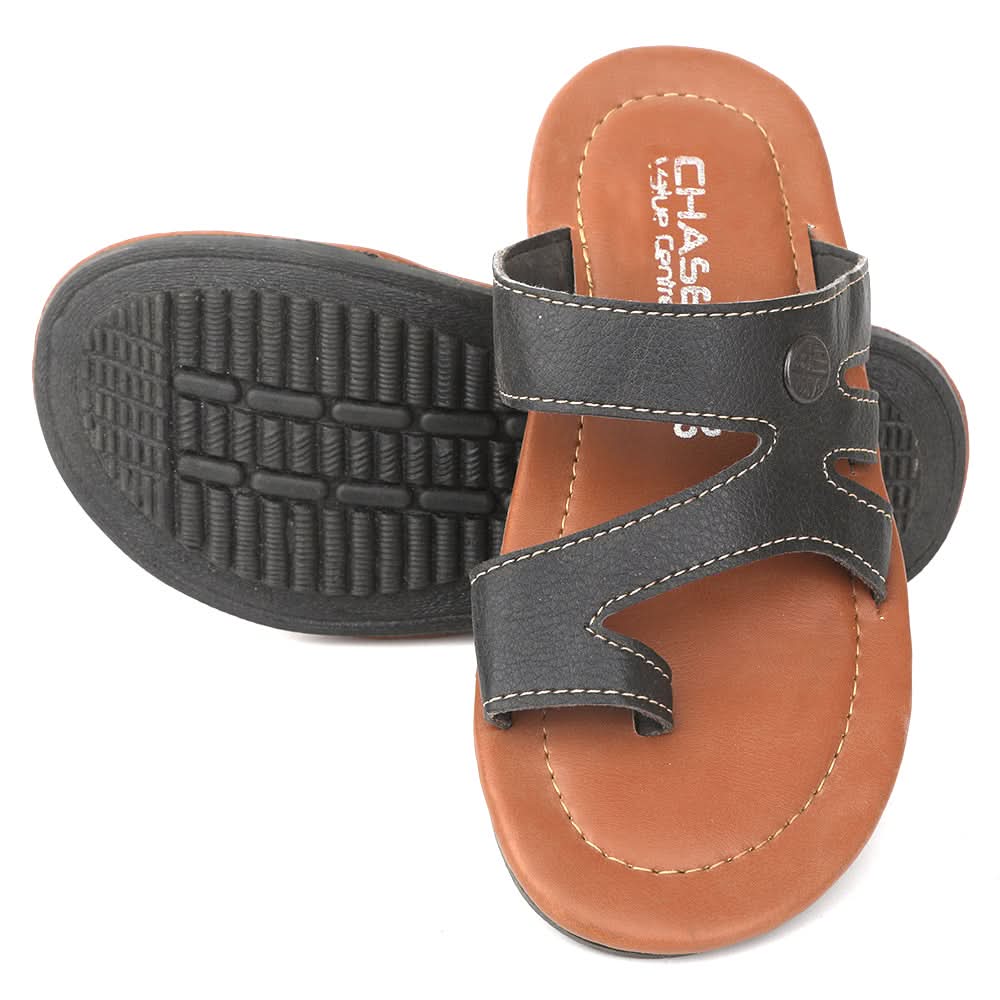 Boys Slippers - Black, Kids, Boys Slippers, Chase Value, Chase Value