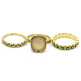 Women's Ring 3Pc - Fawn, Women, Finger Rings, Chase Value, Chase Value
