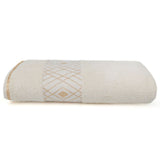 Bath Towel Greek Border - Off White, Home & Lifestyle, Bath Towels, Chase Value, Chase Value