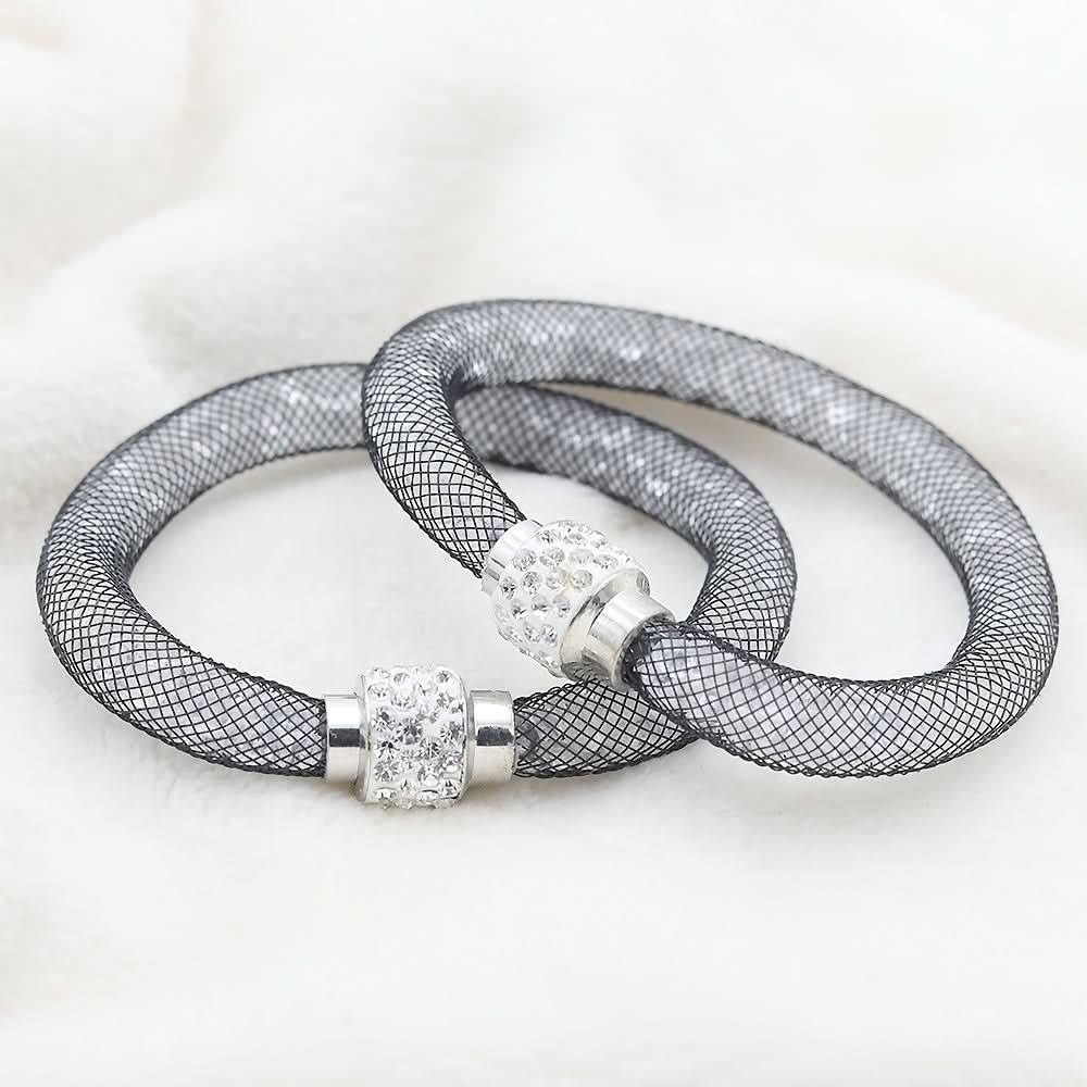 Women's Bracelet 2 Piece Set - Black, Women, Bangles & Bracelets, Chase Value, Chase Value