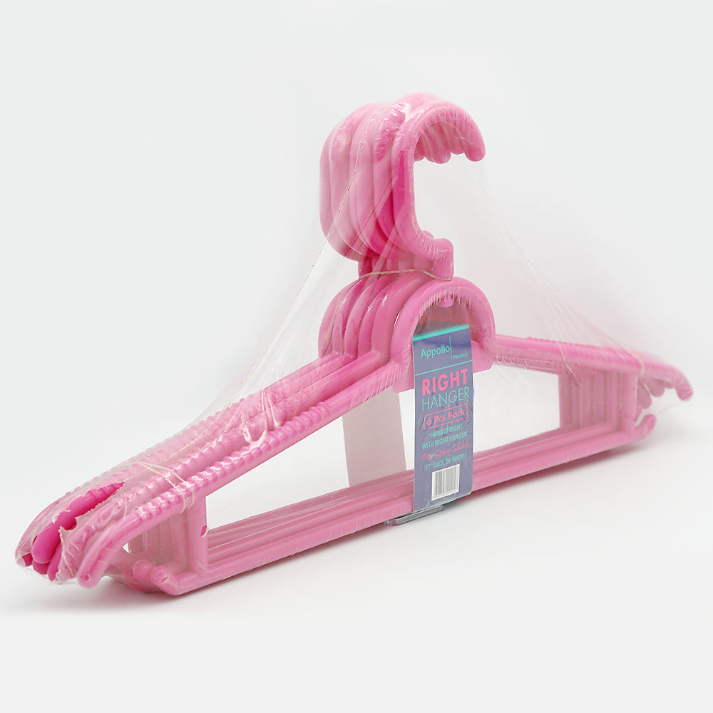 Appollo Right Hanger 6 Piece - Purple, Home & Lifestyle, Accessories, Chase Value, Chase Value