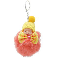 Doll Key Chain 004 (AY280-AY304) - Peach, Kids, Key Chains, Chase Value, Chase Value