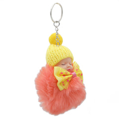 Doll Key Chain 004 (AY280-AY304) - Peach, Kids, Key Chains, Chase Value, Chase Value