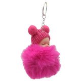 Doll Key Chain 006 (AY280-AY304) - Dark Pink, Kids, Key Chains, Chase Value, Chase Value