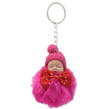 Doll Key Chain 004 (AY280-AY304) - Dark Pink, Kids, Key Chains, Chase Value, Chase Value