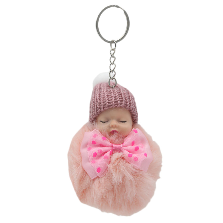 Doll Key Chain 004 (AY280-AY304) - Light Pink, Kids, Key Chains, Chase Value, Chase Value