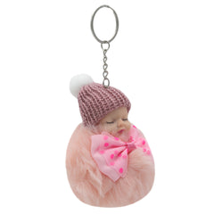 Doll Key Chain 004 (AY280-AY304) - Light Pink, Kids, Key Chains, Chase Value, Chase Value