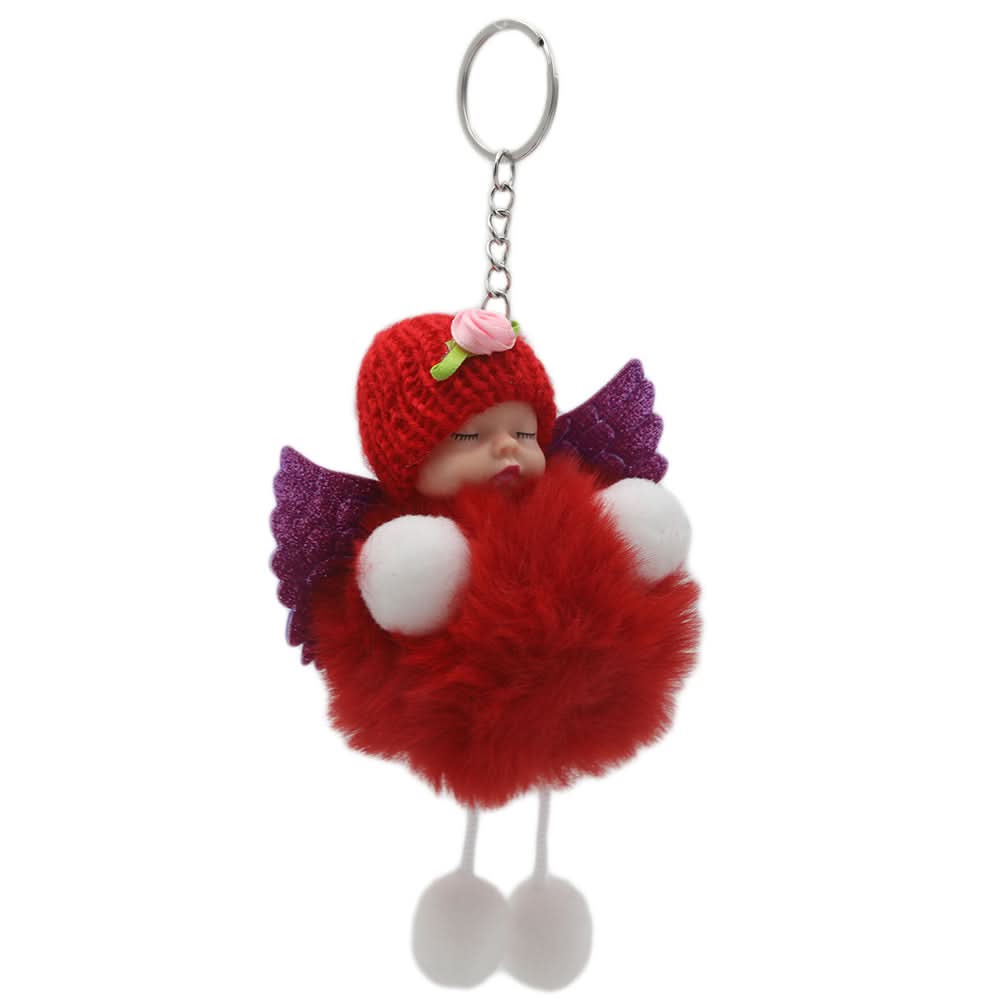 Doll Key Chain 002 (AY280-AY304) - Red, Kids, Key Chains, Chase Value, Chase Value