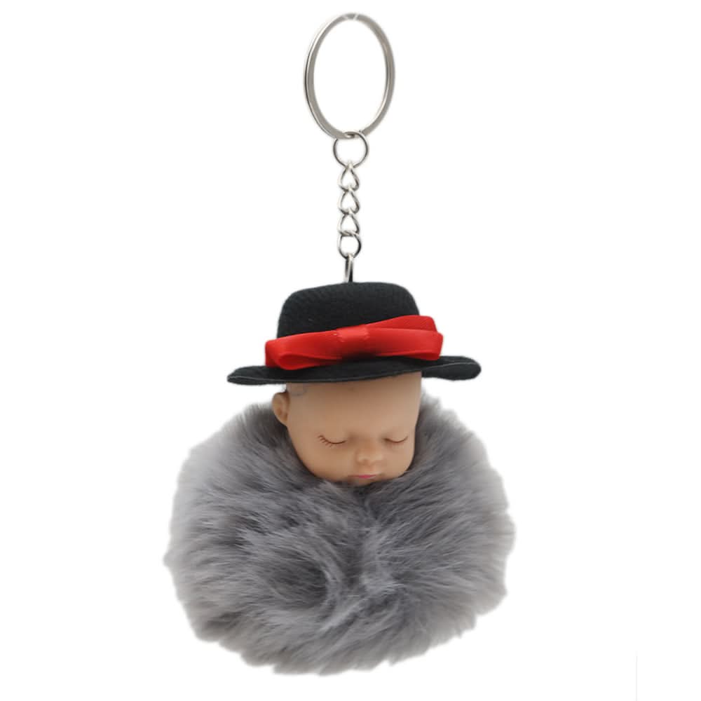 Doll Key Chain 003 (AY280-AY304) - Grey, Kids, Key Chains, Chase Value, Chase Value