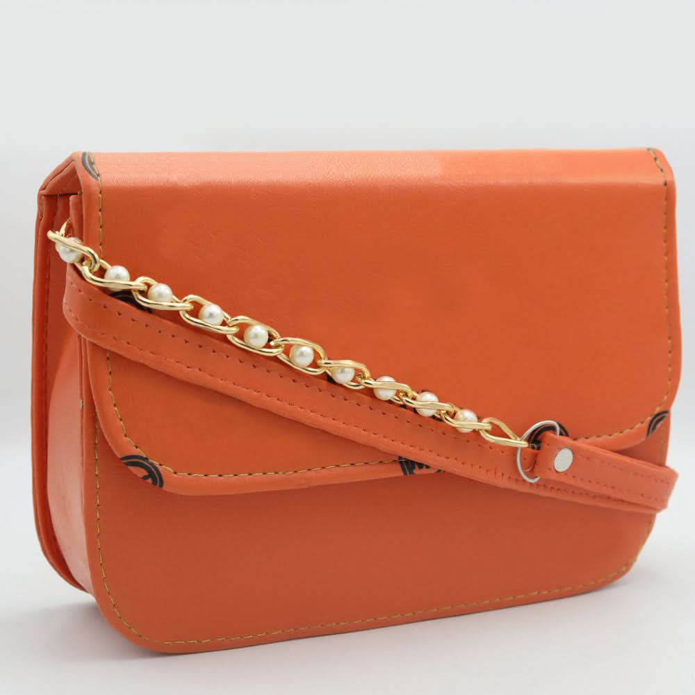 Women's Shoulder Bag 3134 - Orange, Women, Bags, Chase Value, Chase Value