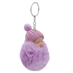 Doll Key Chain 001 (AY280-AY304) - Purple, Kids, Key Chains, Chase Value, Chase Value