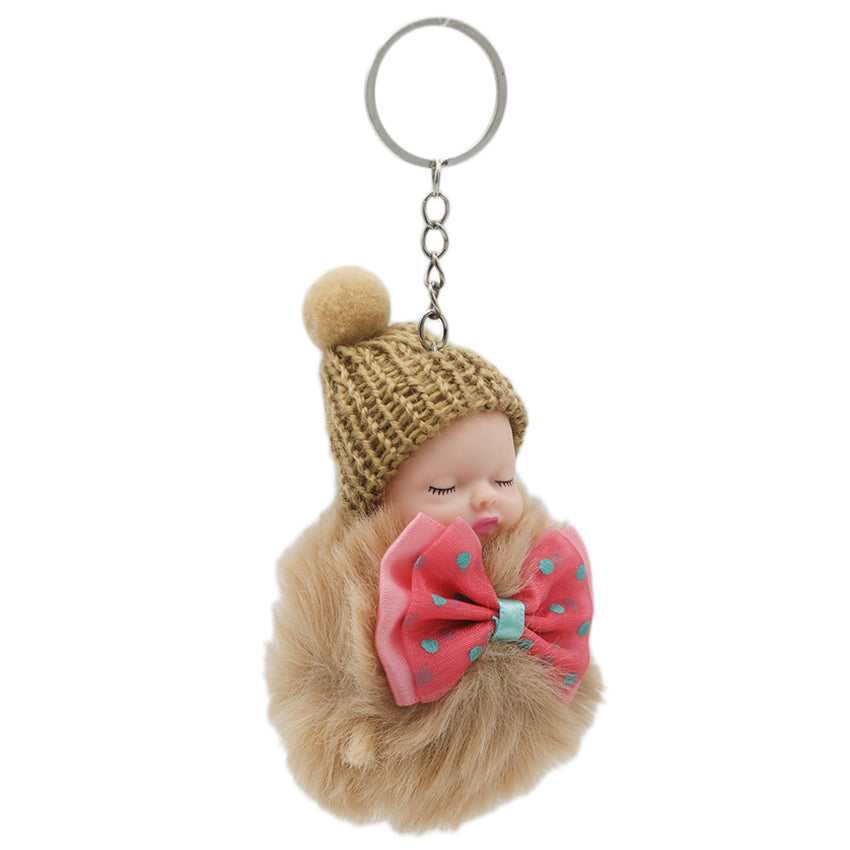 Doll Key Chain 004 (AY280-AY304) - Brown, Kids, Key Chains, Chase Value, Chase Value