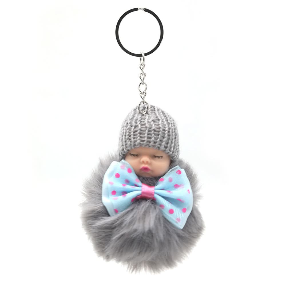 Doll Key Chain 004 (AY280-AY304) - Grey, Kids, Key Chains, Chase Value, Chase Value