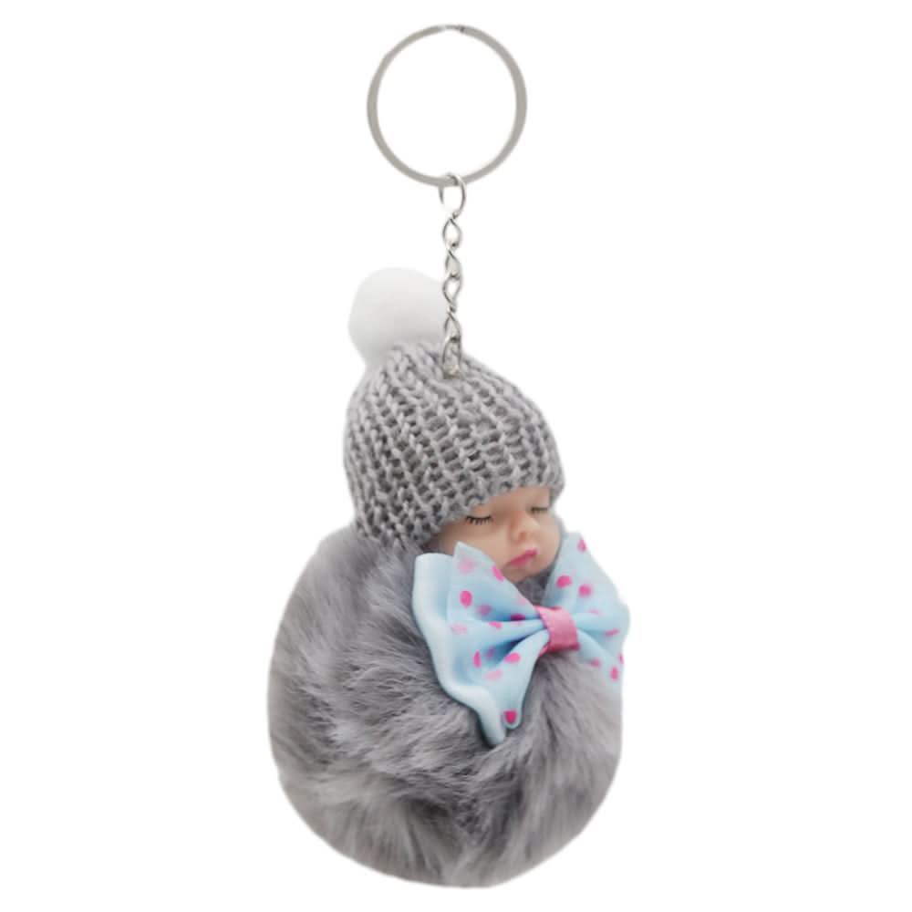 Doll Key Chain 004 (AY280-AY304) - Grey, Kids, Key Chains, Chase Value, Chase Value
