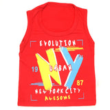 Boys Sando Shirt  - Red, Kids, Boys Sando, Chase Value, Chase Value
