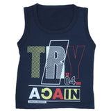 Boys Sando Shirt  - Navy Blue, Kids, Boys Sando, Chase Value, Chase Value